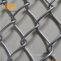 Clôture de liaison de chaîne de diamant enrobée et galvanisée en PVC